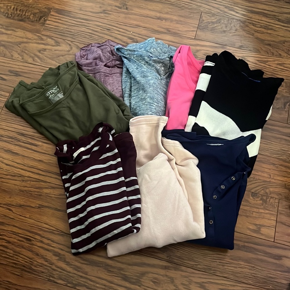 Bundle of 8 1X/2X tops